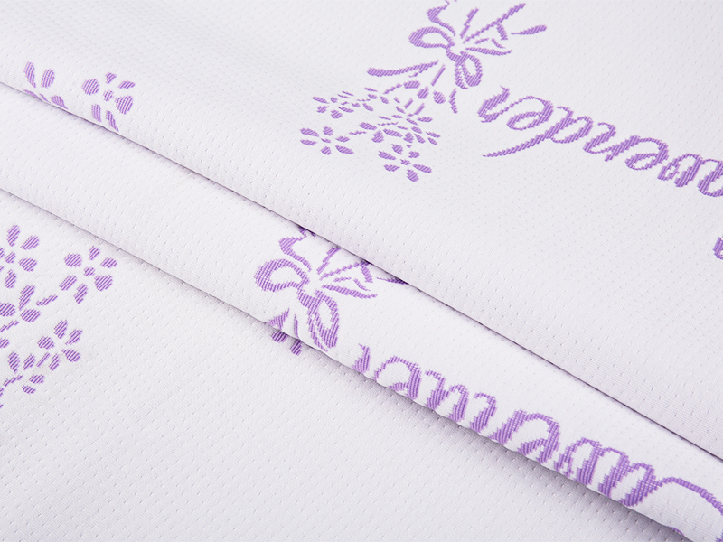 Lavender mattress fabric 